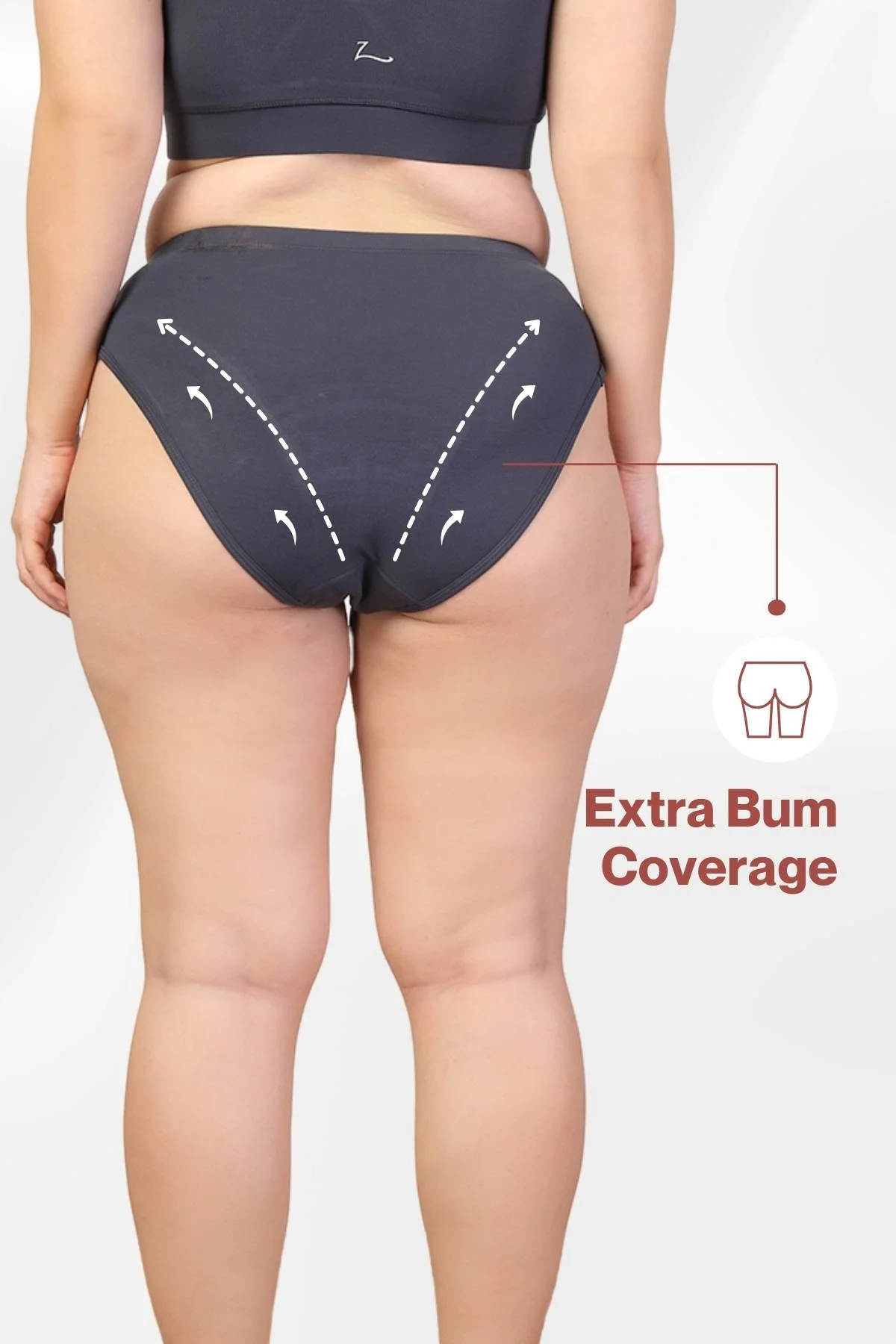 247 Grey Maternity Panty (Pregnancy & Postpartum) - Image 5