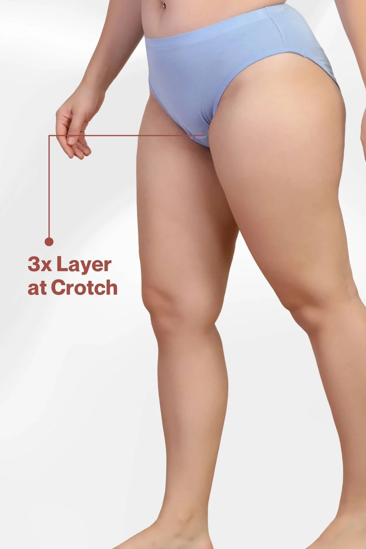247 Light Blue Maternity Panty (Pregnancy & Postpartum) - Image 15