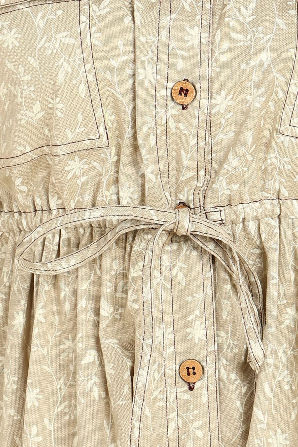 Ditsy Traveller's 100% Cotton Zipless Maternity Dress - Image 6