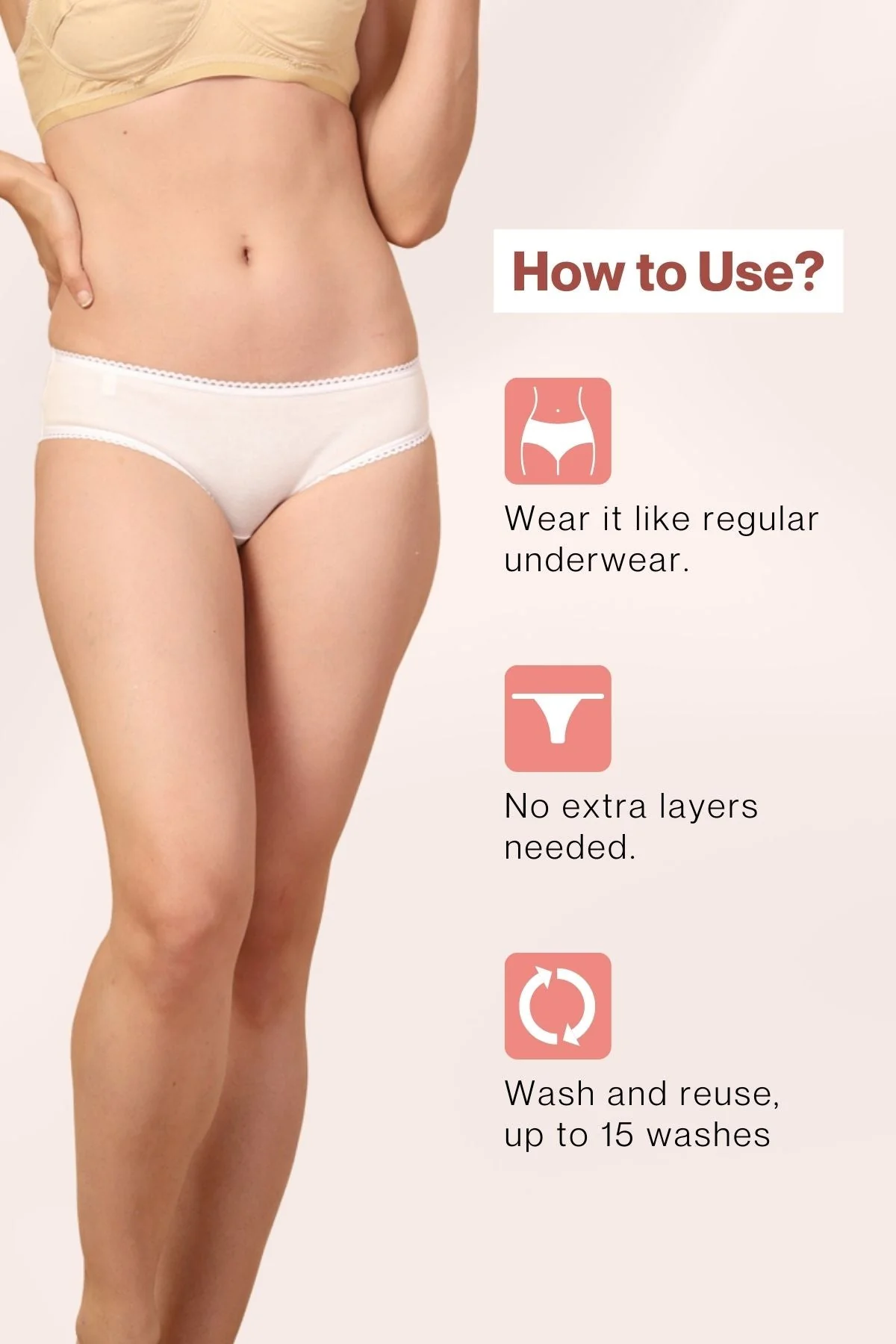 Monthly Disposable White Maternity Panty (Pack of 6) - Image 15